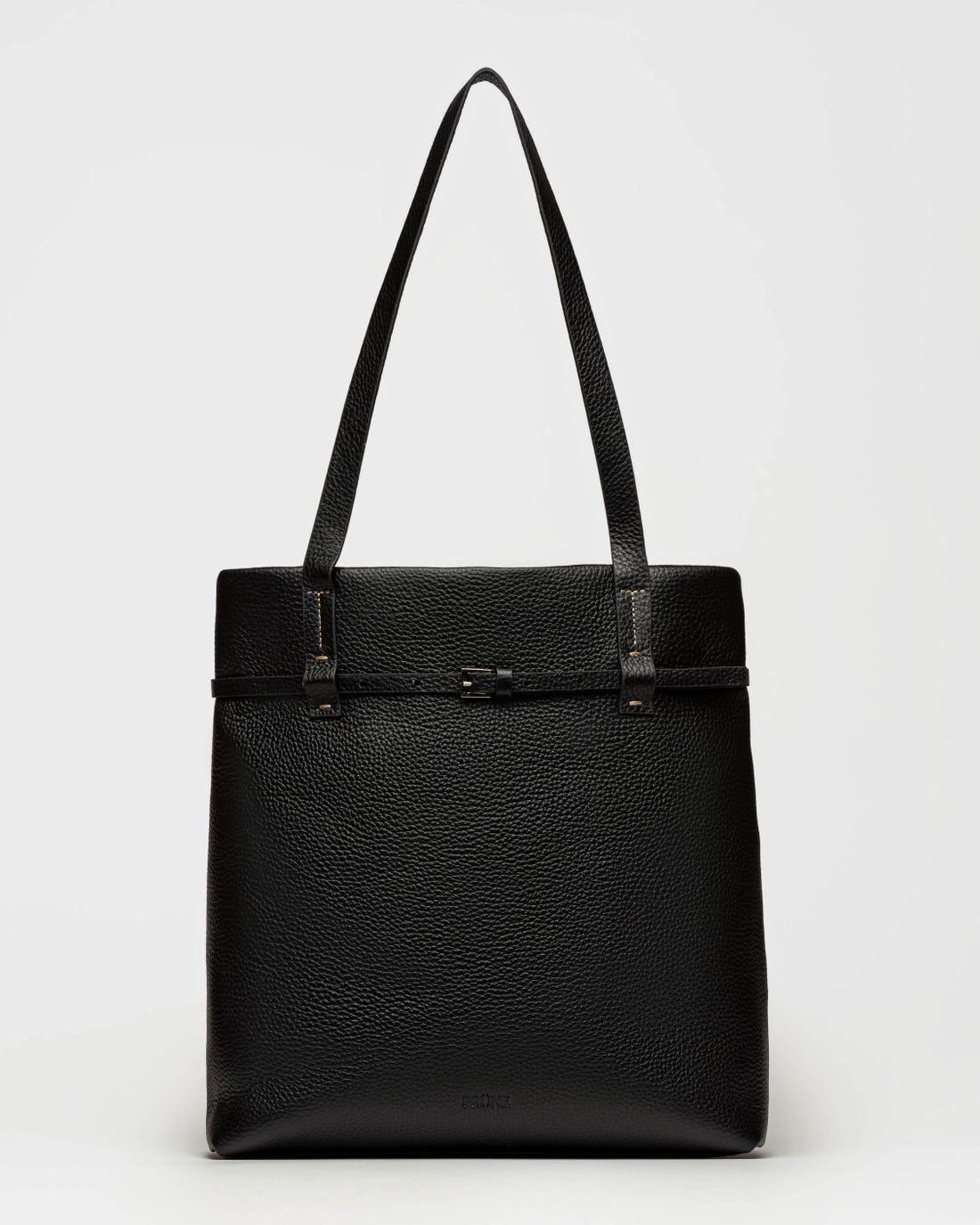 Shopper Bay en cuero graneado