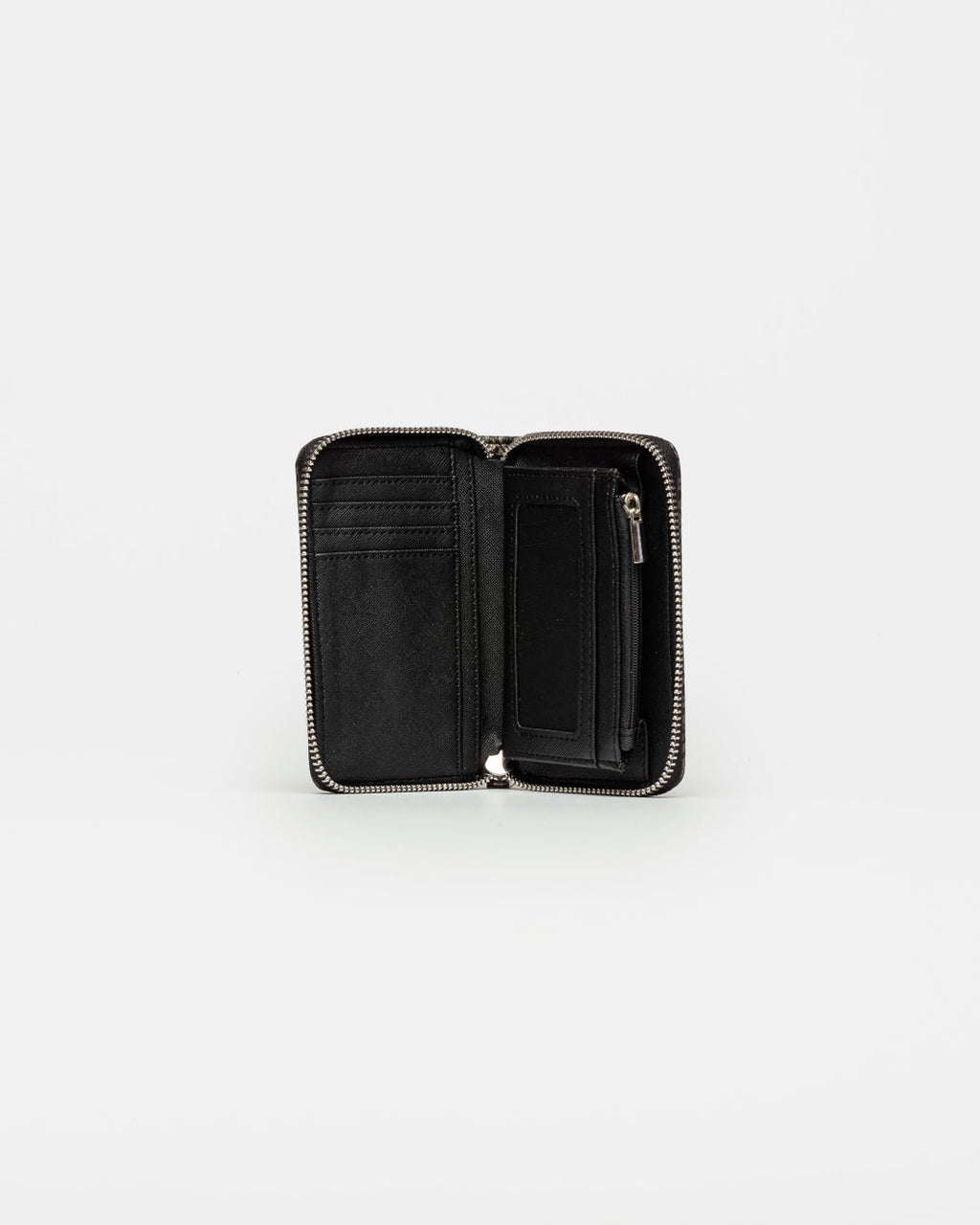 Billetera Monogram en efecto cuero