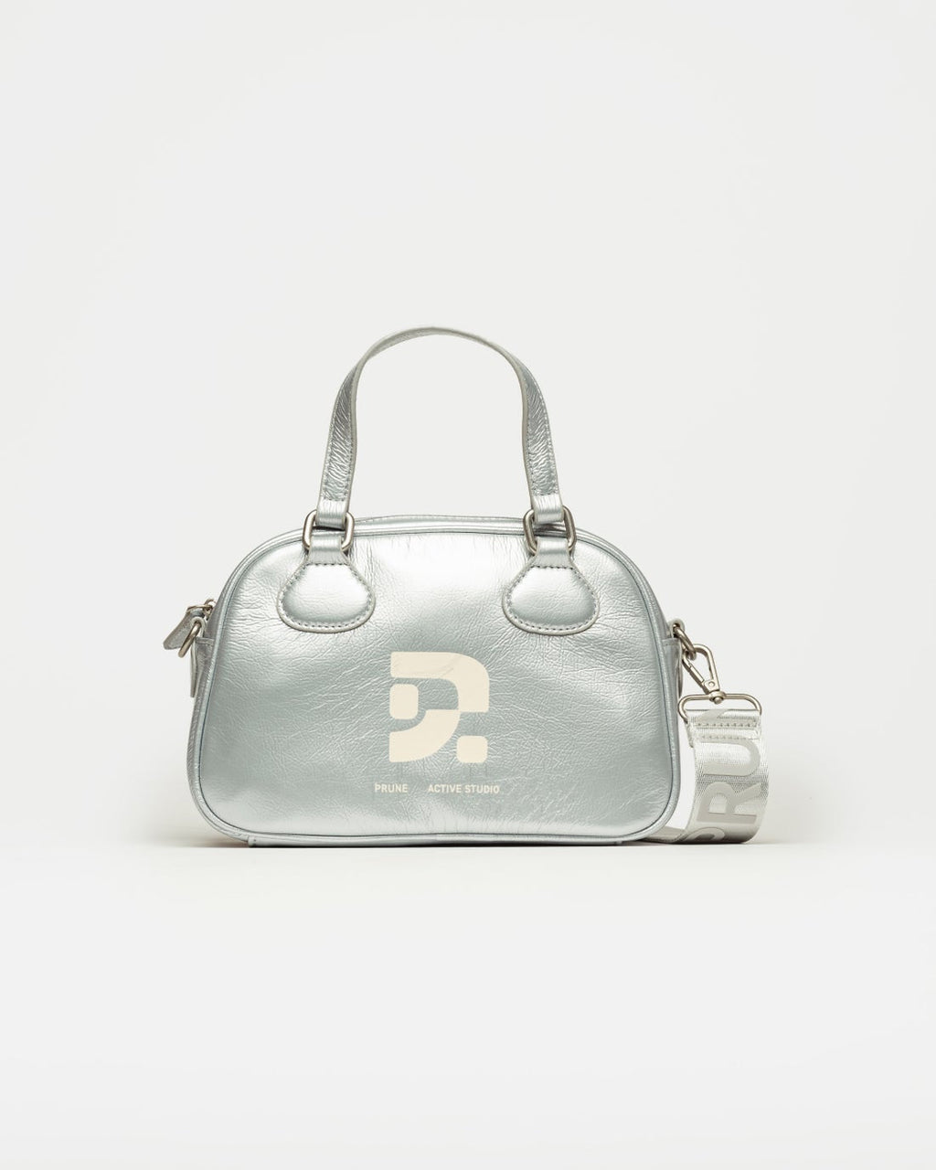 Mini bag Active Studio en efecto charol arrugado
