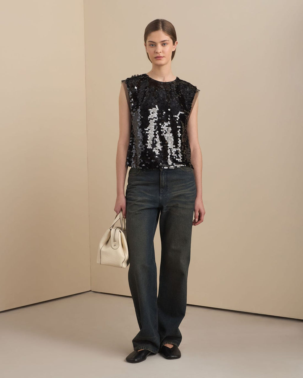 Denim Straight Matizado