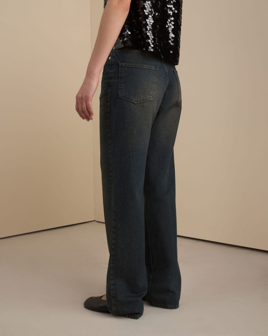 Denim Straight Matizado