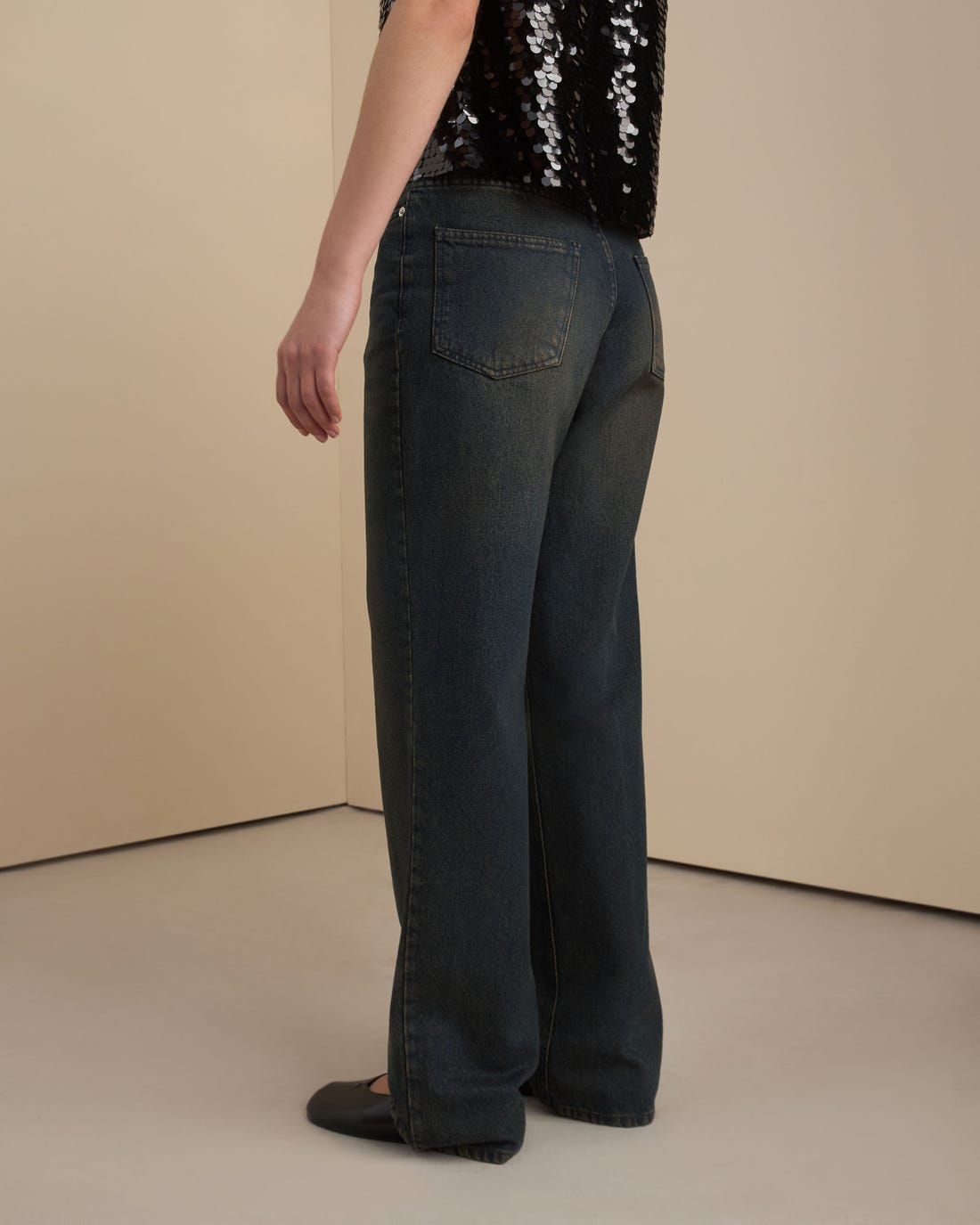 Denim Straight Matizado